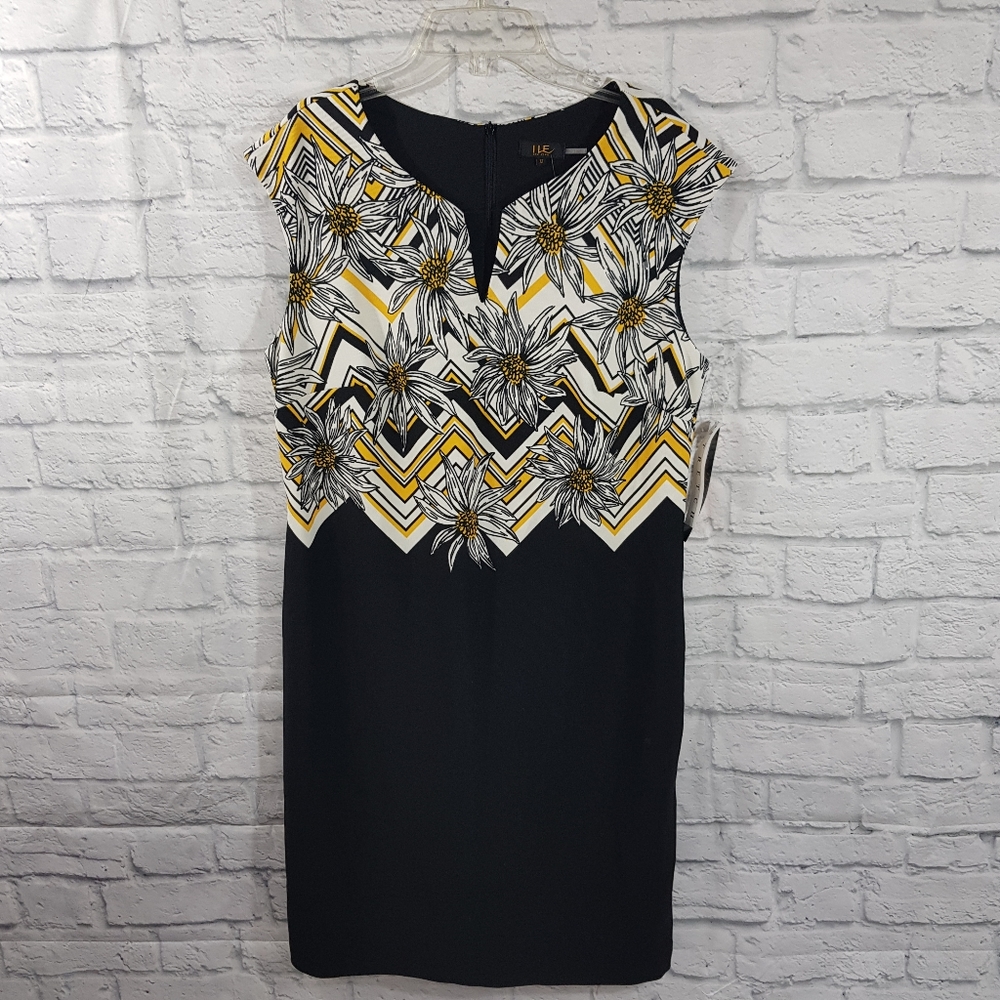 I LE NWT Floral Sleeveless Dress